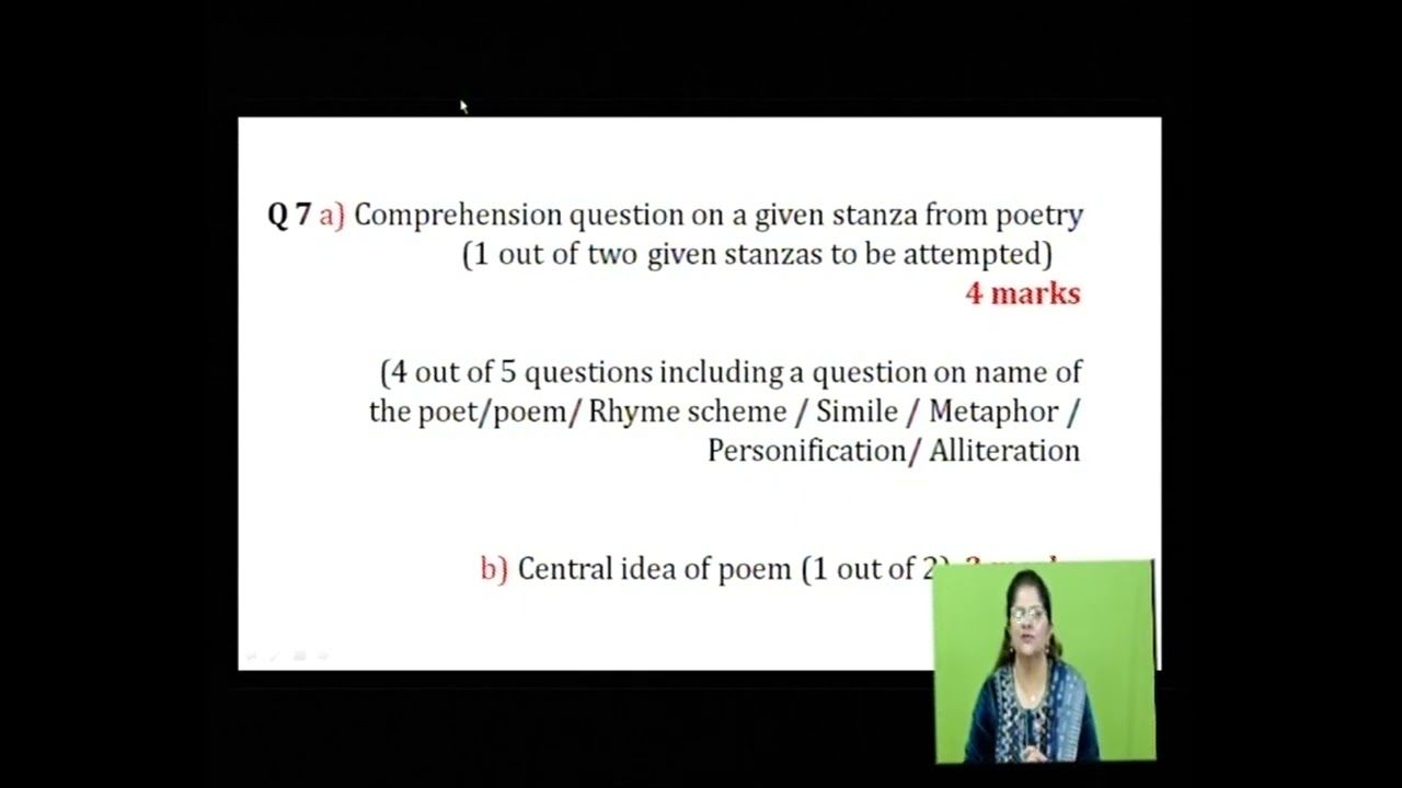 General English c11 Structure of Question paper