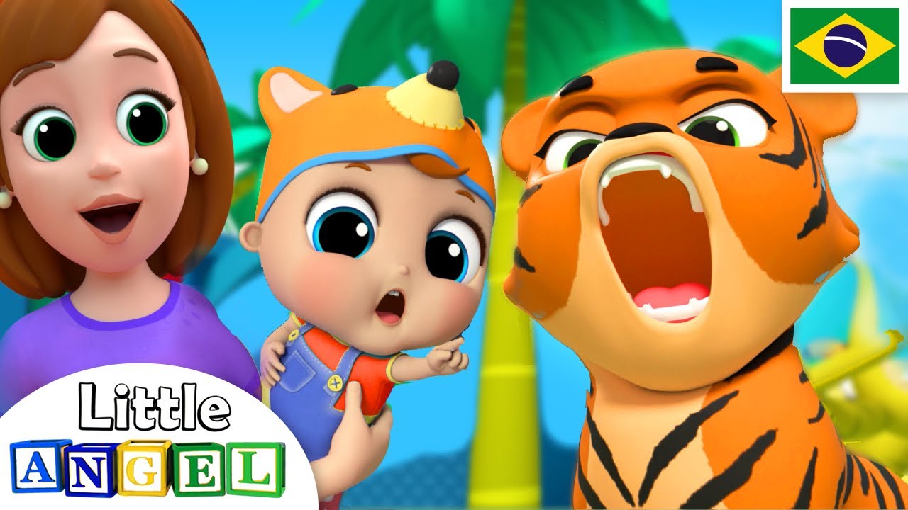 Um Dia no Zoológico! 🐒 | 🐯 Historinhas e Músicas Infantis | Canal do Joãozinho