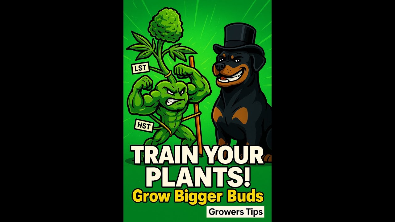 Train Your Cannabis Plants Like a Pro: LST & HST Made Easy!