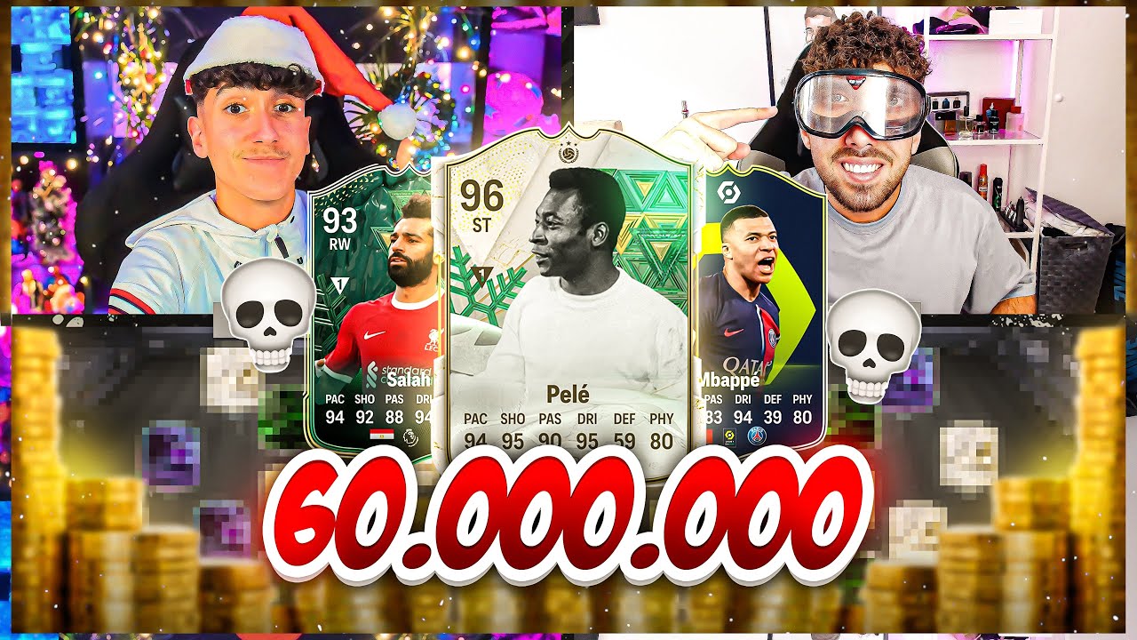 EAFC 24: BIG RIP! ☠️ 60 MIO COINS SBB vs CENK!!!! 🚨 WELTREKORD SQUAD BUILDER BATTLE!!!! 🔥😱