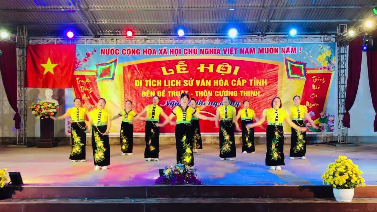 dân vũ gặp nhau giữa rừng mơ do c l b hoa sen tiến điều biểu diễn 