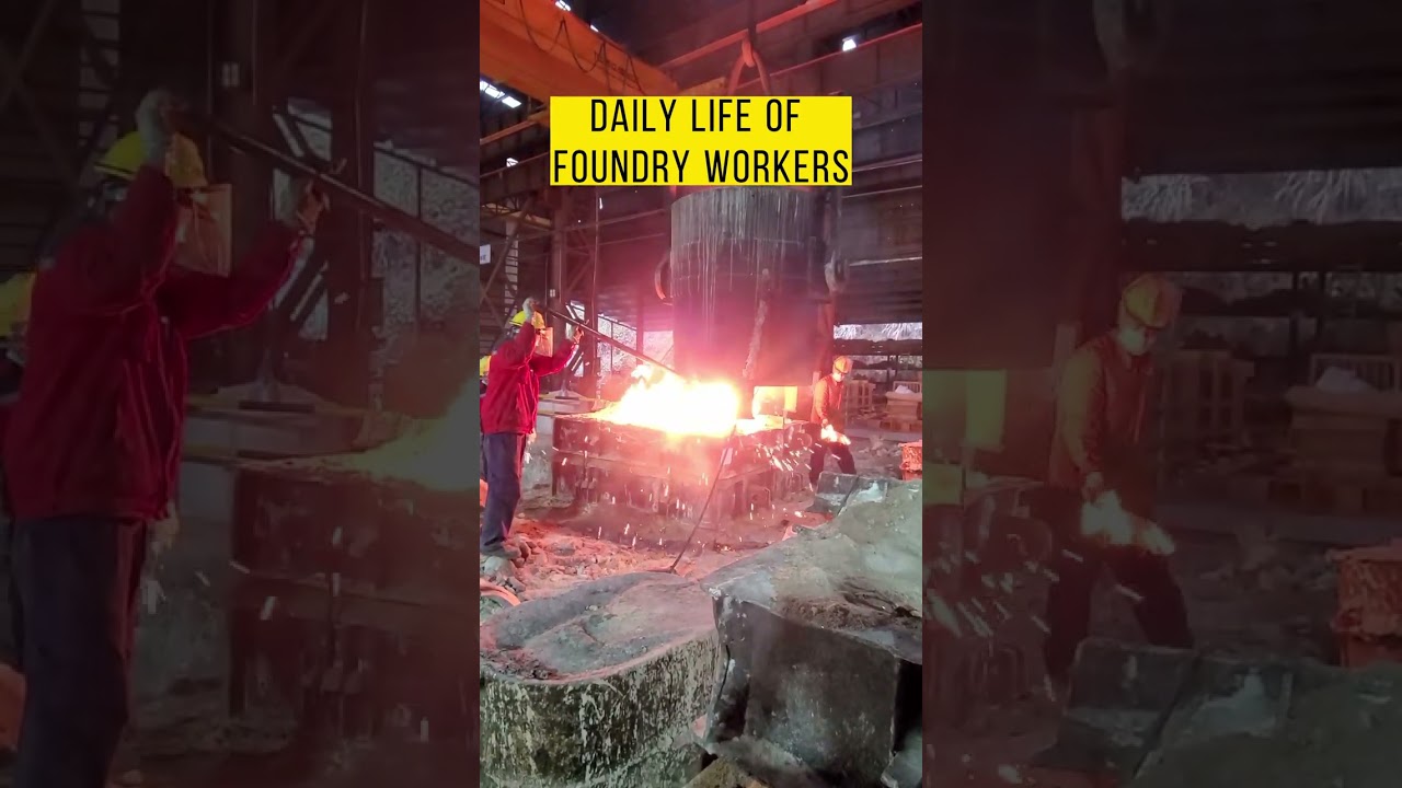 Jumborax | The daily life of steel foundry workers.