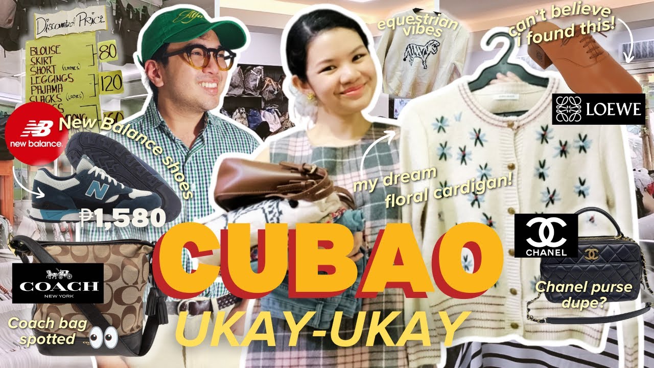 Thrift With Me in Cubao 🇵🇭 Finding Chanel, Loewe, Coach & NB Sneakers at Cubao Ukay Ukay!
