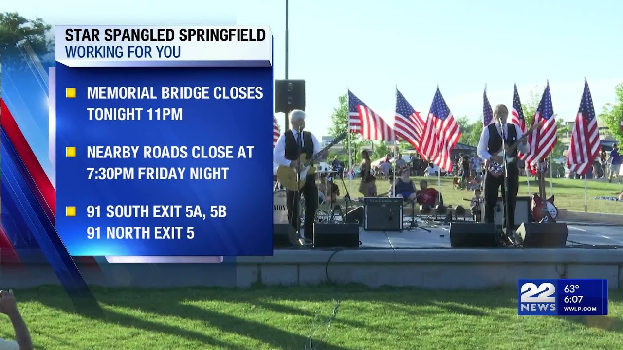 Traffic Advisory: Road closures ahead of Star Spangled Springfield
