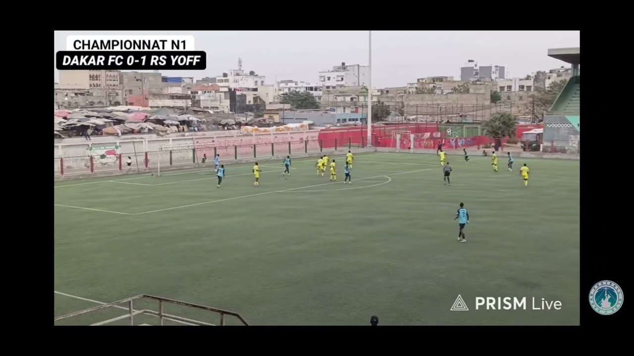 Dakar FC/Yoff 1 a 1.Fin parcours  aller.  En 2e position a 1 point  du leader Mboro 