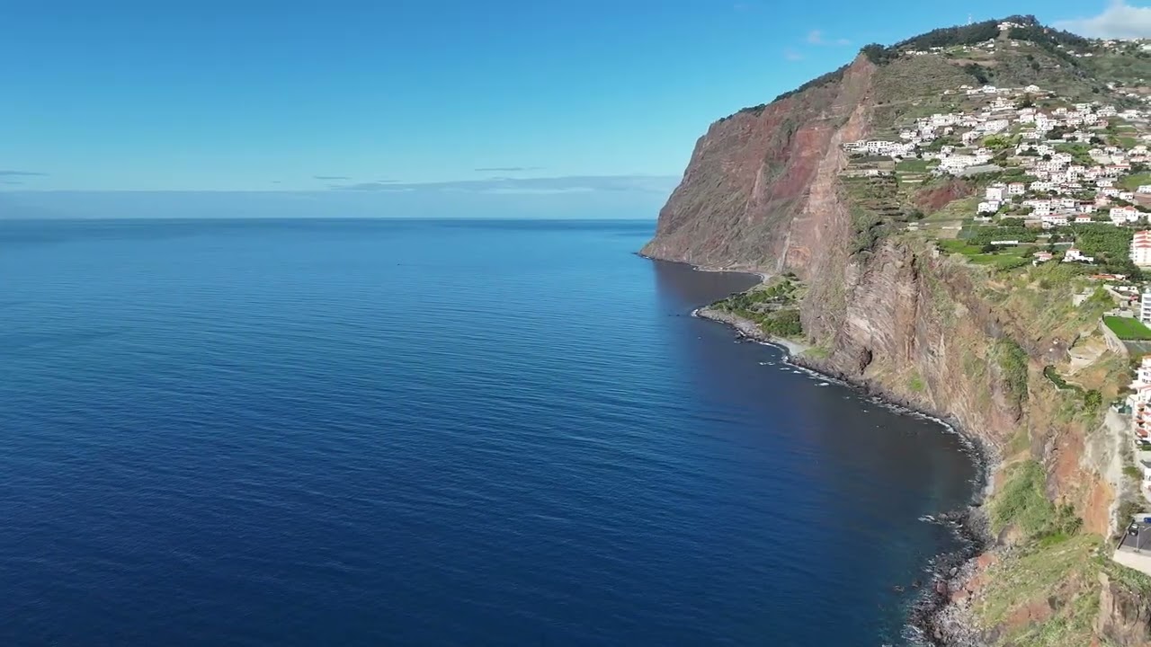 The fishing village of Câmara de Lobos and its surroundings on Madeira Island