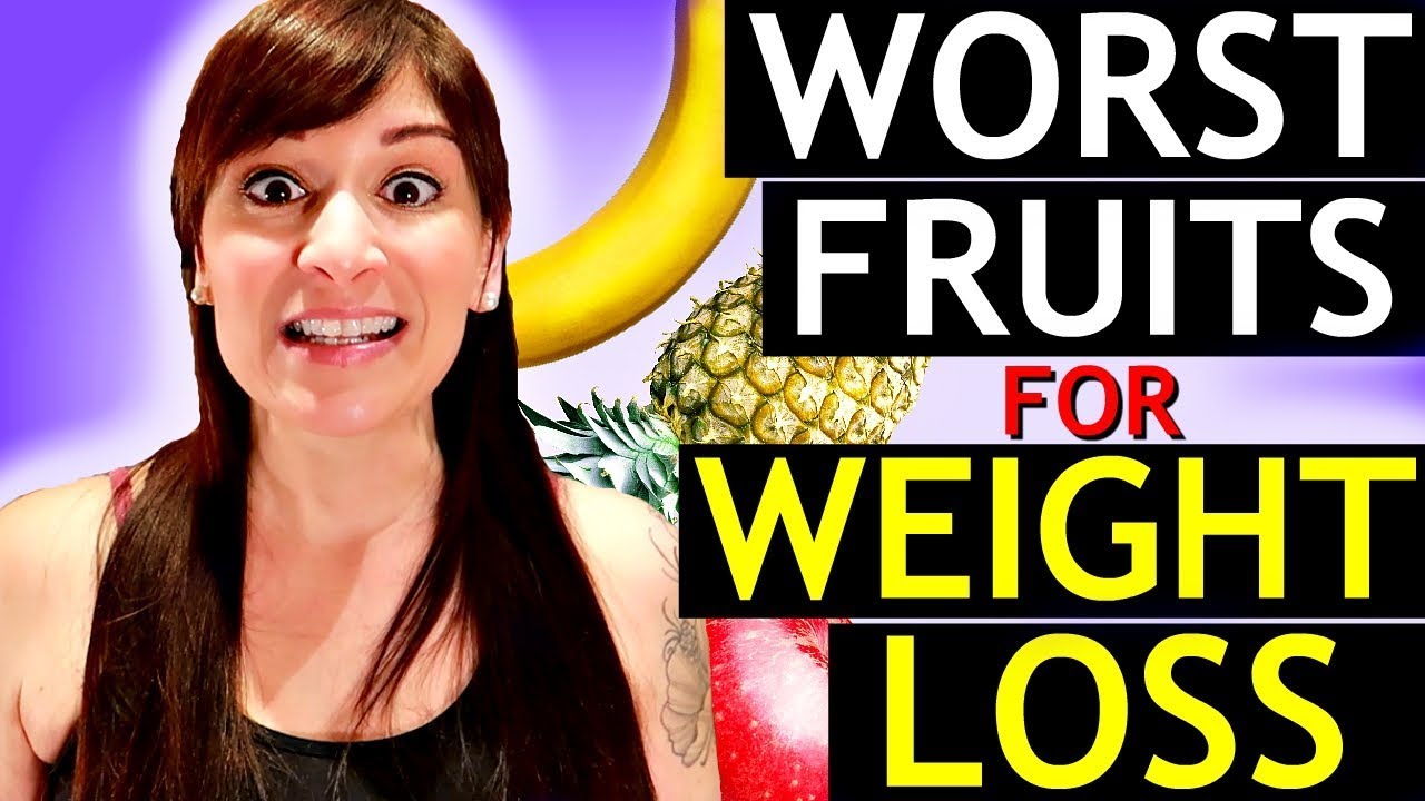 Top 5 WORST FRUITS for WEIGHT LOSS (ACTUALLY KEEPING YOU FAT)