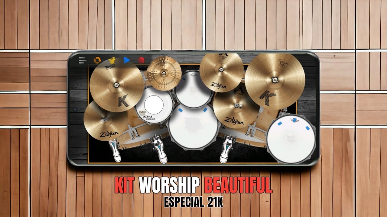 KIT [REAL DRUM] WORSHIP BEAUTIFUL (ESPECIAL 21K)