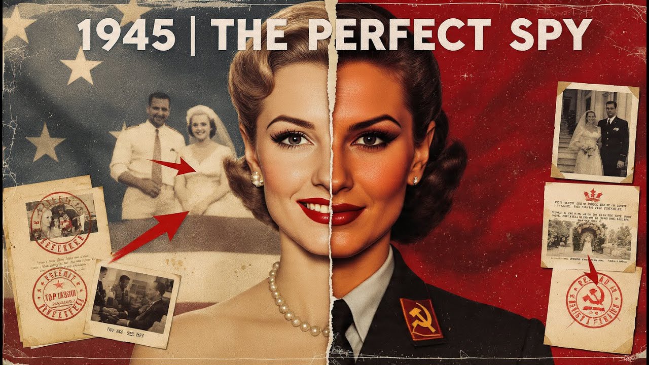 THE PERFECT MILITARY WIFE...HOW A SOVIET SPY LIVED 10 YEARS IN THE U.S. (1945)