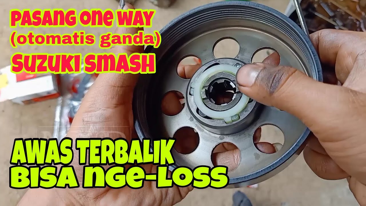 Cara Pasang Cage/Bentengan Kopling (otomatis ganda) Suzuki Smash
