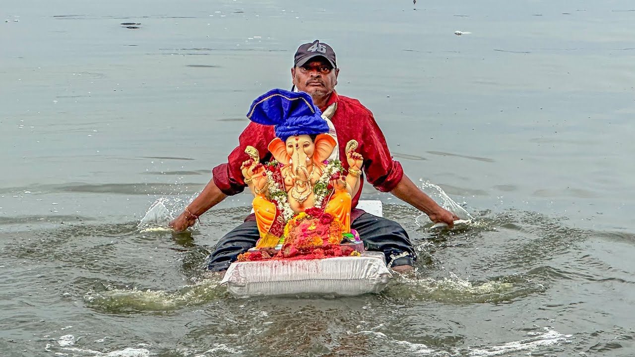Ganesh Nimajjanam 2024 | Ganesh Visarjan in Tank Bund | Day 2 Ganesh immersion | Ganesh Visarjan