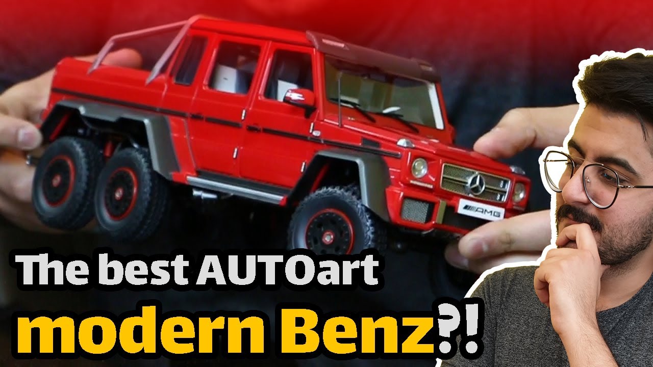 Mercedes Benz G63 AMG 6x6 1:18 AUTOart - UNBOXING one of the most beautiful diecast model cars
