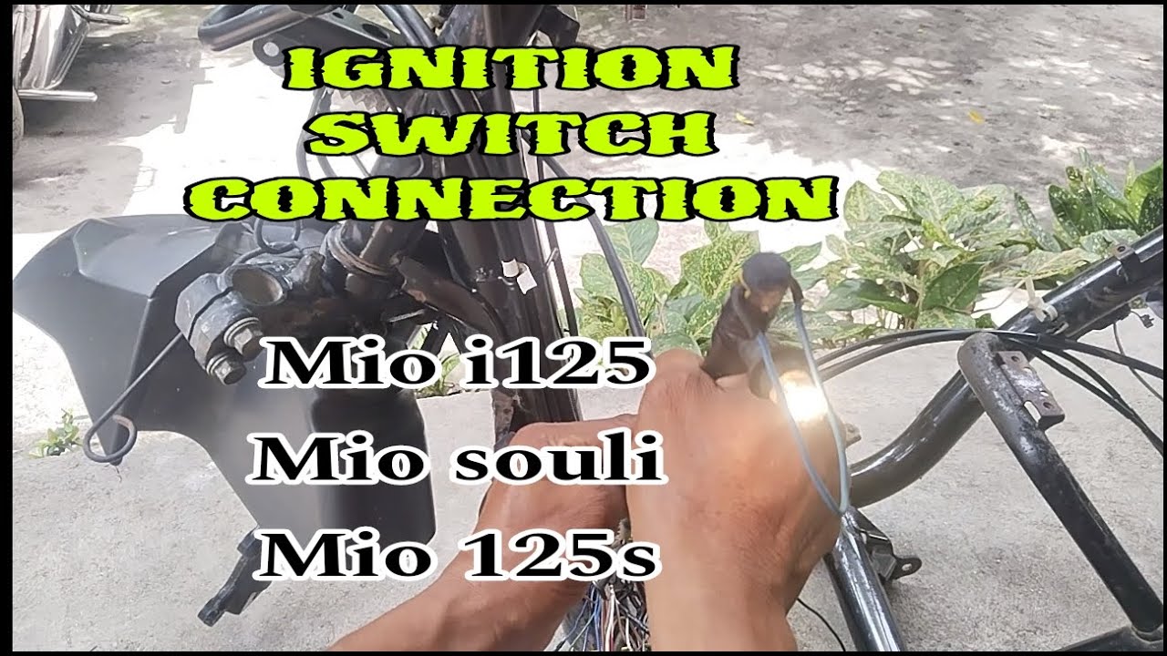 IGNITION SWITCH CONNECTION MIO i125,Mio souli || WIRING CONNECTION (PART1) YAMAHA
