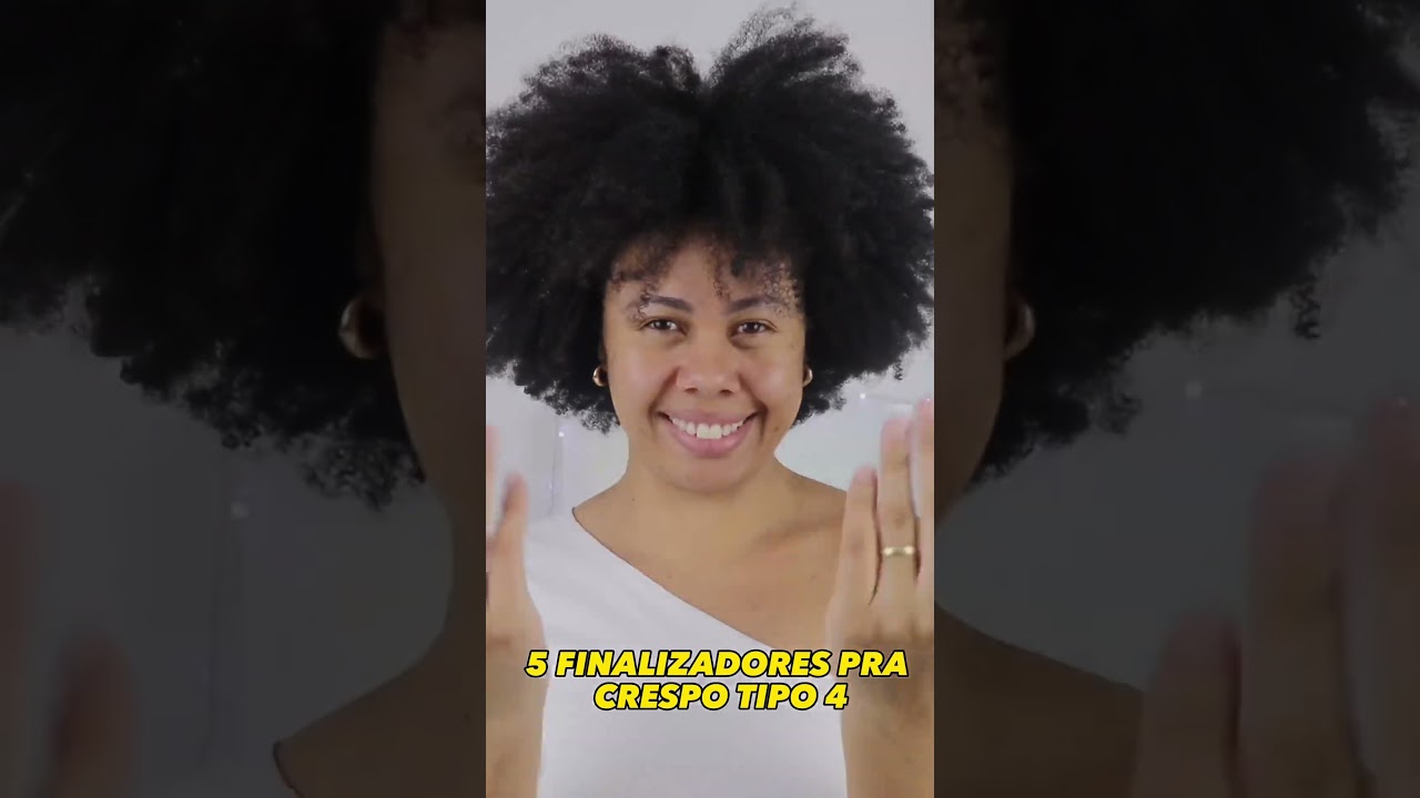 5 PRODUTOS PARA CABELO CRESPO TIPO 4 #cabelocrespo #crespas  #cachos #cabelotipo4c  #cacheadas