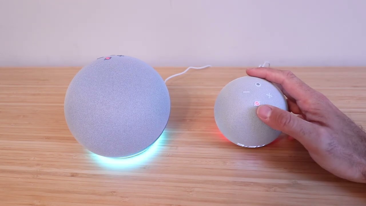 Amazon Echo Dot 5-го поколения против Amazon Echo