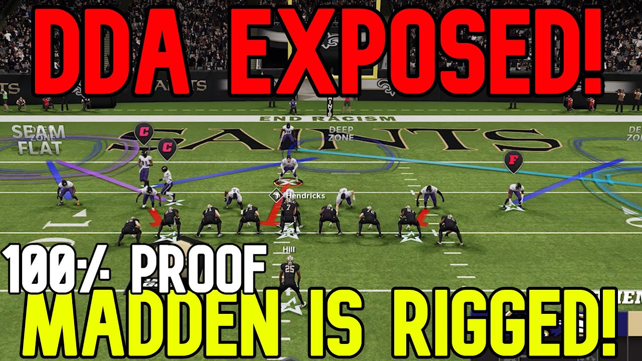 Madden B.S. Exposed! 10 Ways DDA Cheats You Out of Wins in Madden NFL 22 Gameplay! Mut Ultimate team