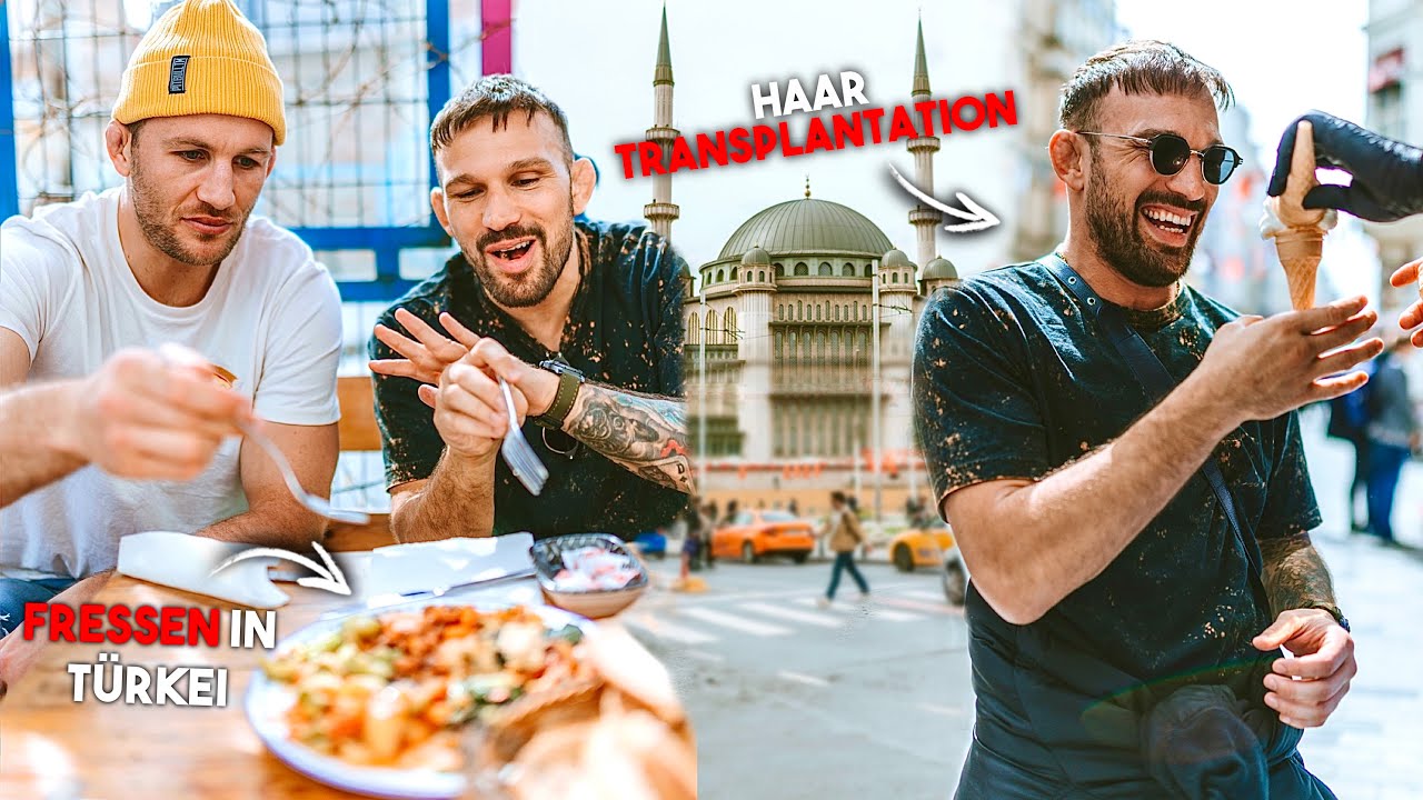Vor der Haartransplantation muss erstmal gefressen werden mit @Stephan Pütz