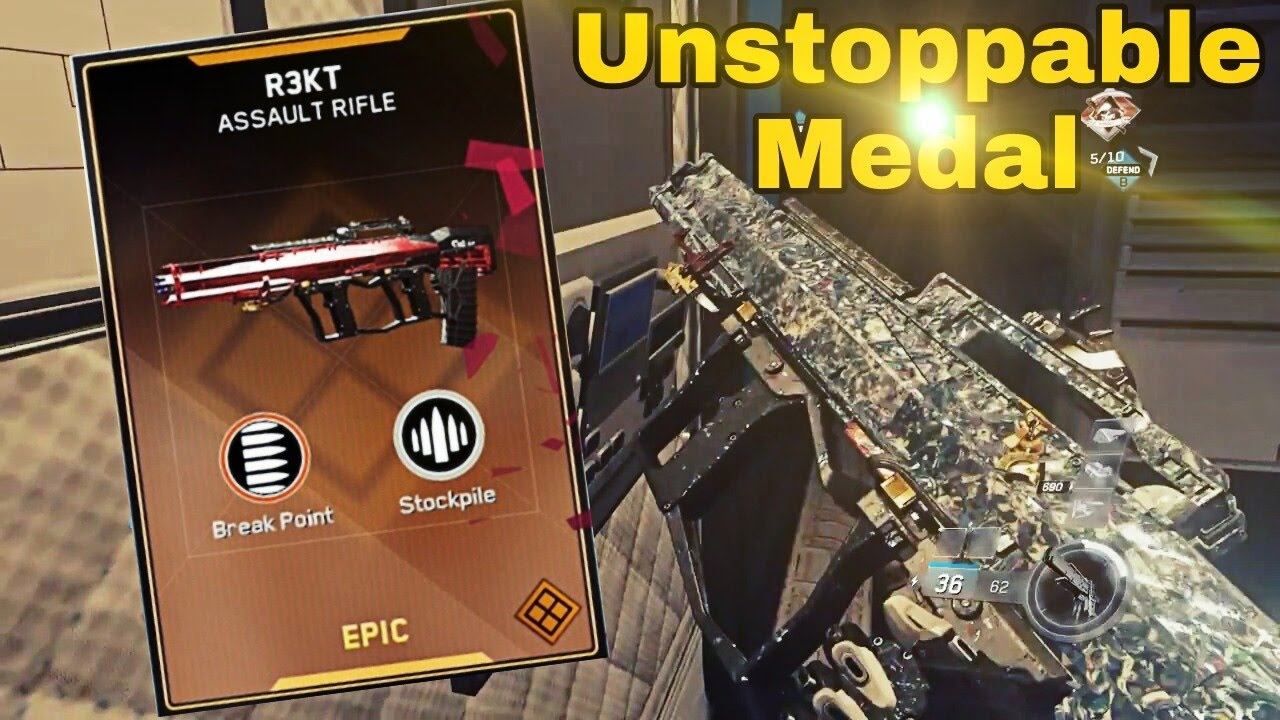 Epic R3KT Variant w/Unexpected Unstoppable Medal