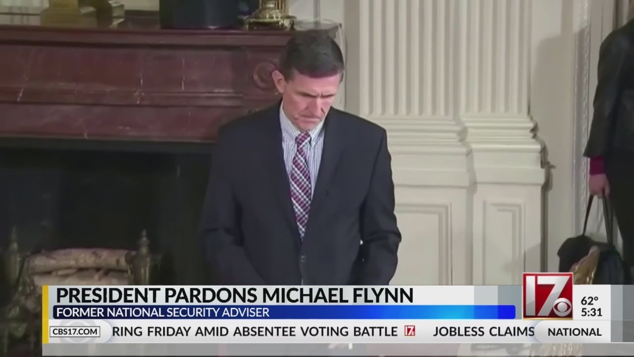 President pardons Michael Flynn