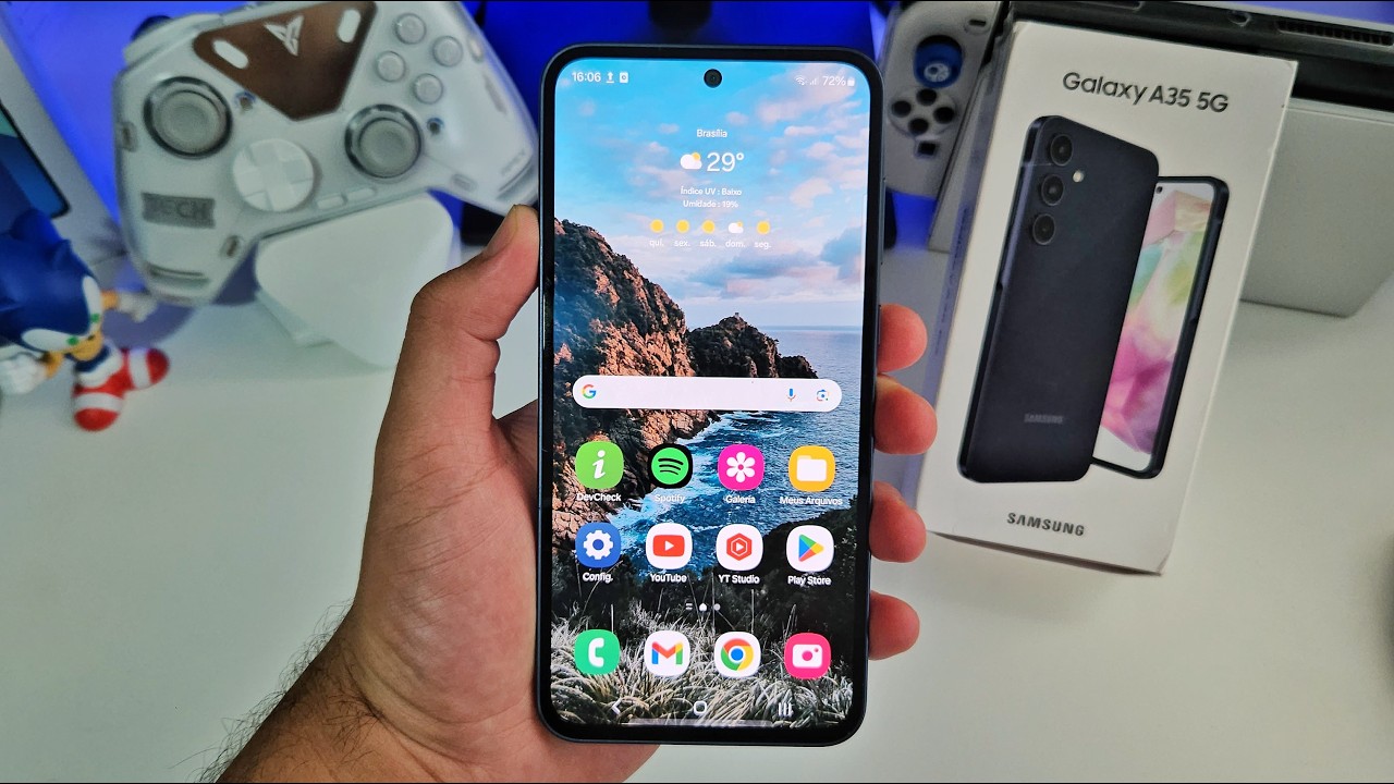 GALAXY A35 5G Me SURPREENDI com ESSE SMARTPHONE! UNBOXING