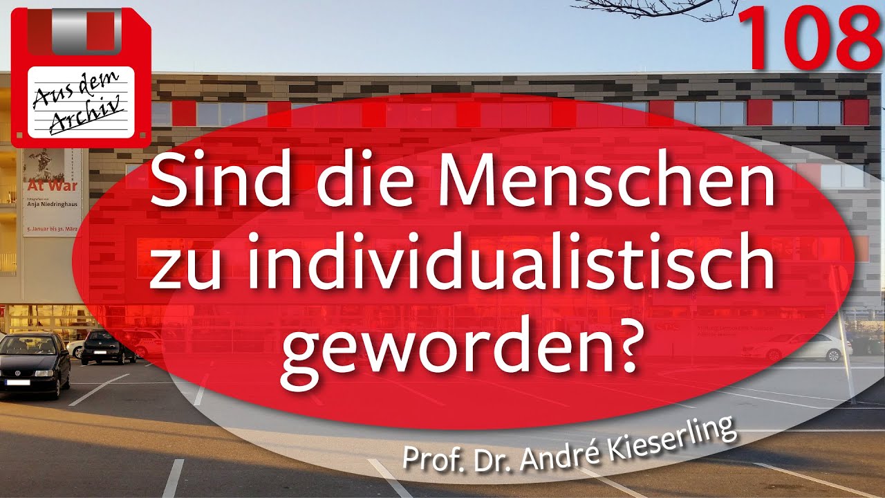 Sind die Menschen zu individualistisch geworden? - Prof. Kieserling, 15.12.08 | AusdemArchiv (108)