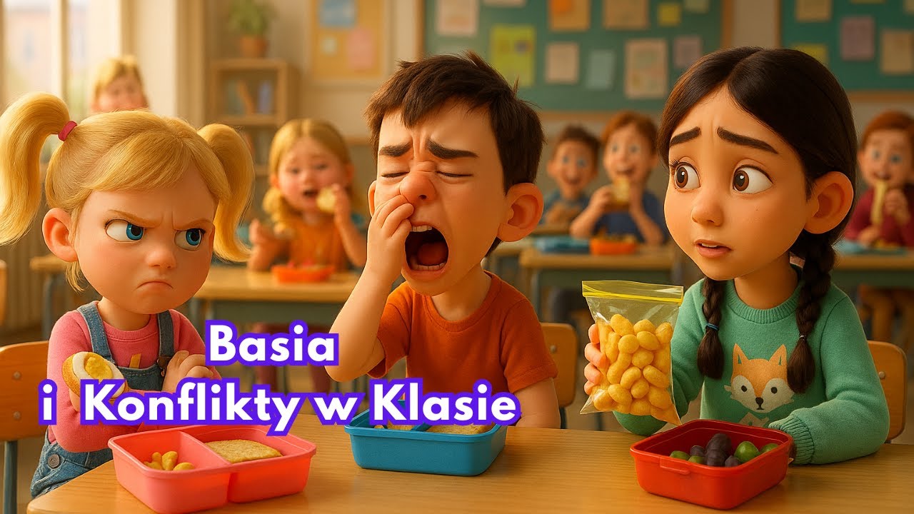 Basia i Wieczne Konflikty w Klasie - Audiobook Dla Dzieci O Relacjach w Szkole
