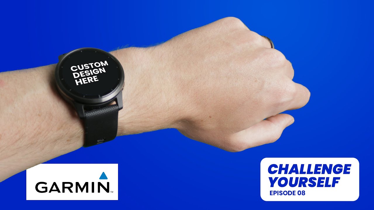 Designing a custom watch face for my Garmin Vivoactive 4