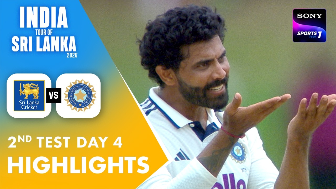 Indian Bowlers Turned The Momentum Back | English | 2nd Test Day 4 | Highlights | SL vs IND 2026