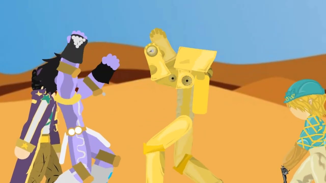 JOTARO VS DIEGO / JOJO BIZARRE ADVENTURE
