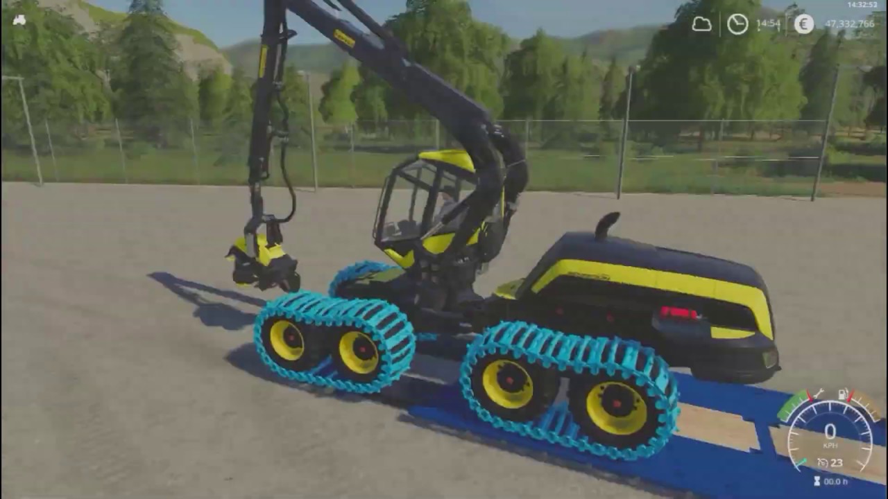 FS19 Ponsse Scorpion Harvesting in hard conditions