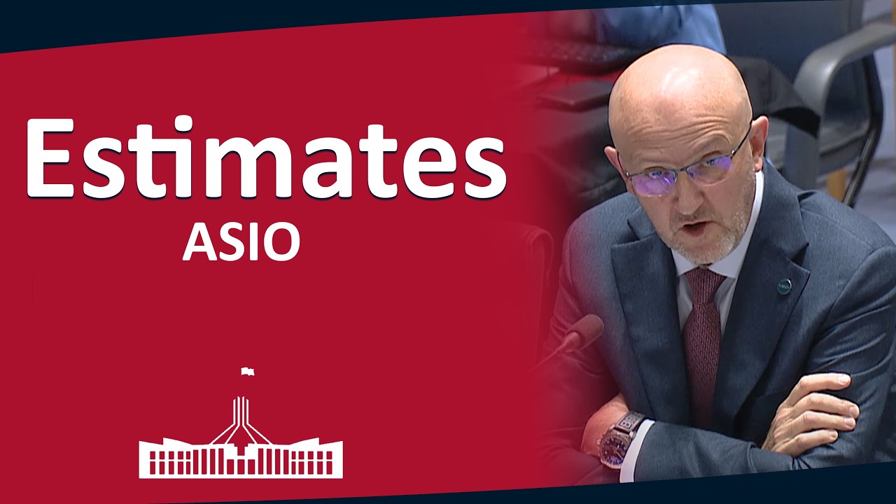 ASIO | PART 1 | ESTIMATES