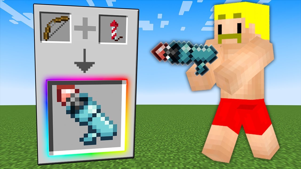 【マイクラ】アイテムを合体できる世界でサバイバル！
