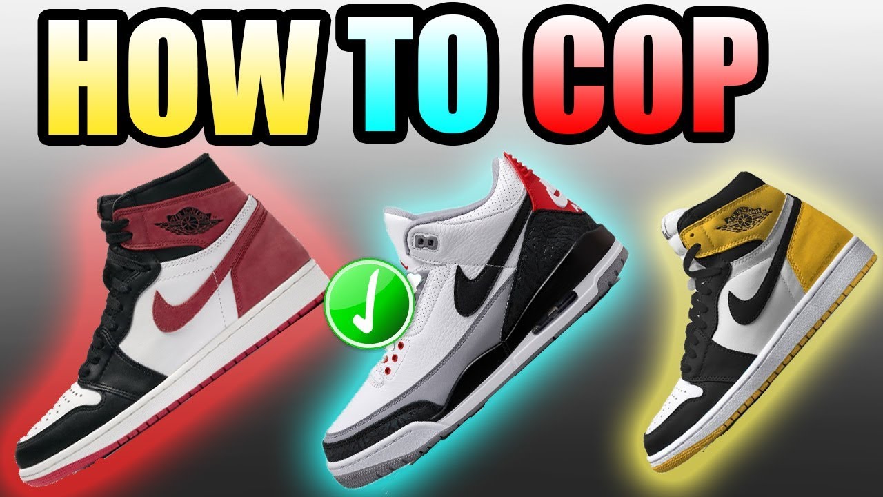 How To Get The Jordan 3 TINKER HATFIELD | ANY LOCATION:  TRACK RED JORDAN 1 / OCHRE YELLOW JORDAN 1