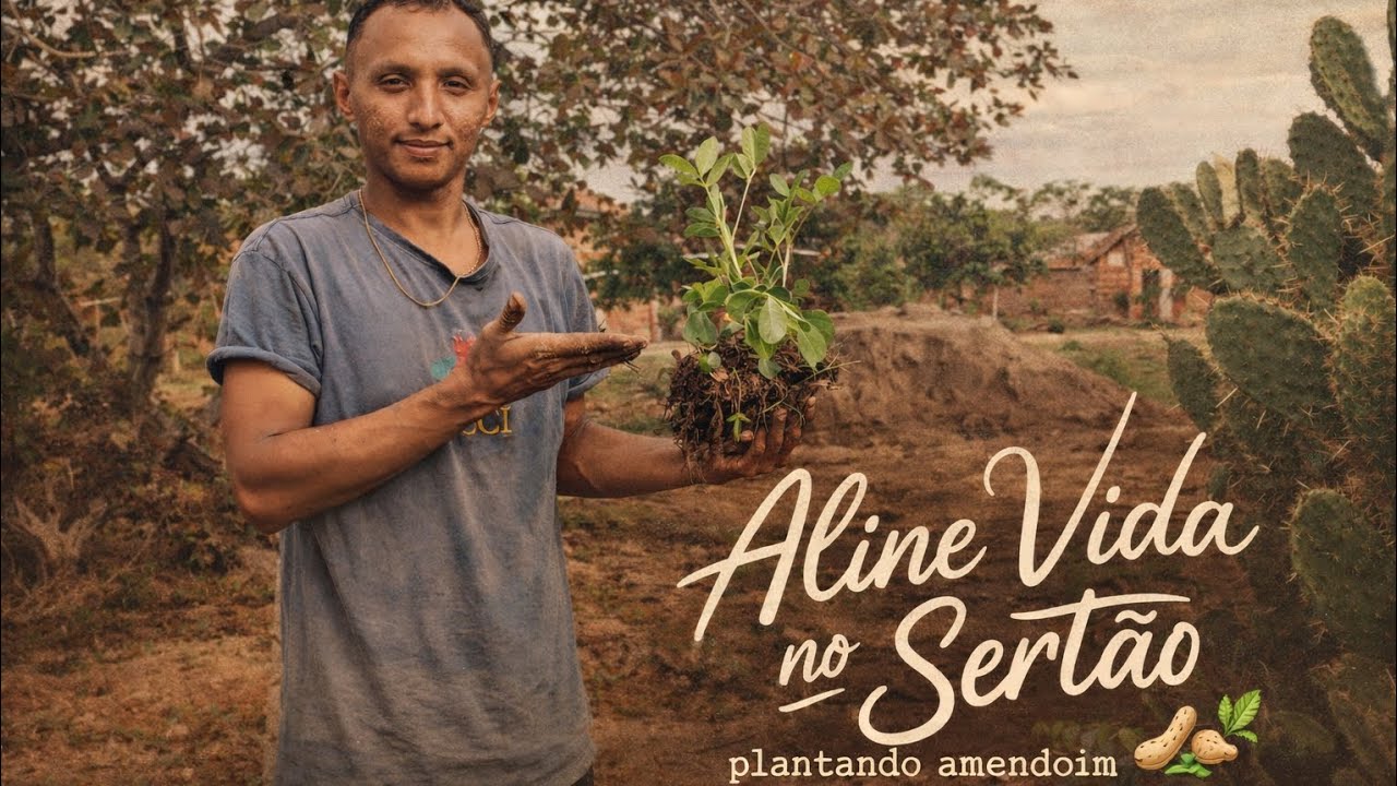 Como Plantar Amendoim no Sertão (Jeito Simples e Barato) 🥜🥜🌿🩷🌵
