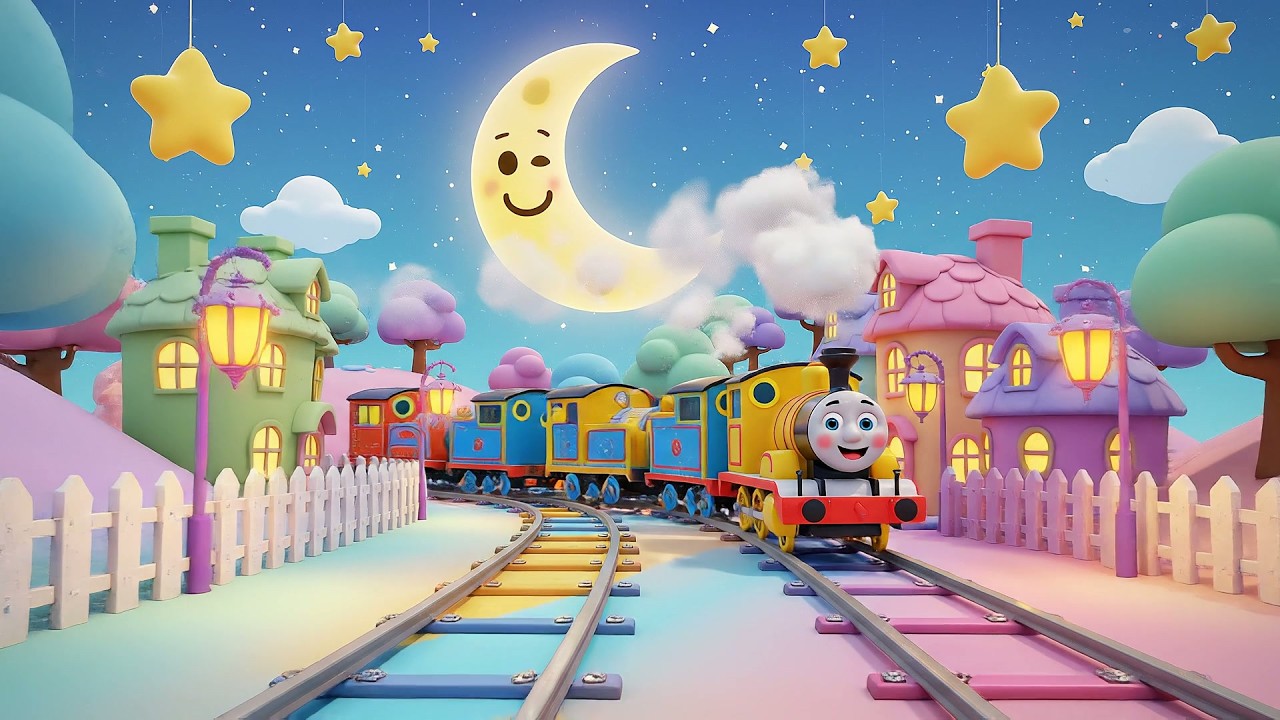 Junto a la Estación Mi Tren de Toy | Canciones de Trenes y Rimas Infantiles
