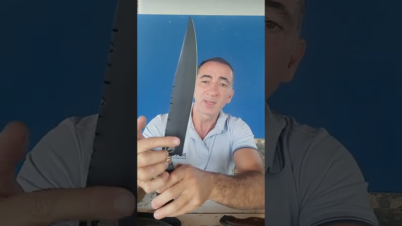 Diferentes acabamentos da cutelaria artesanal em facas, etc, suas vantagens e desvantagens.