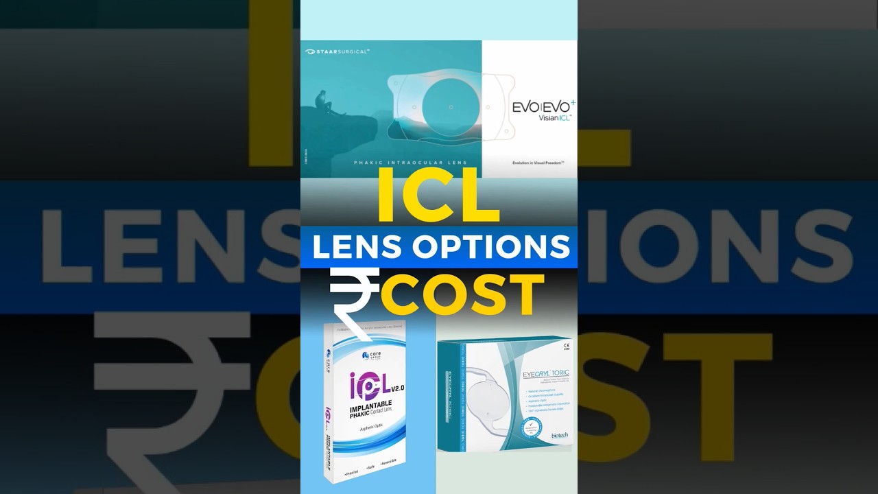 ICL Surgery Lens Options with Cost