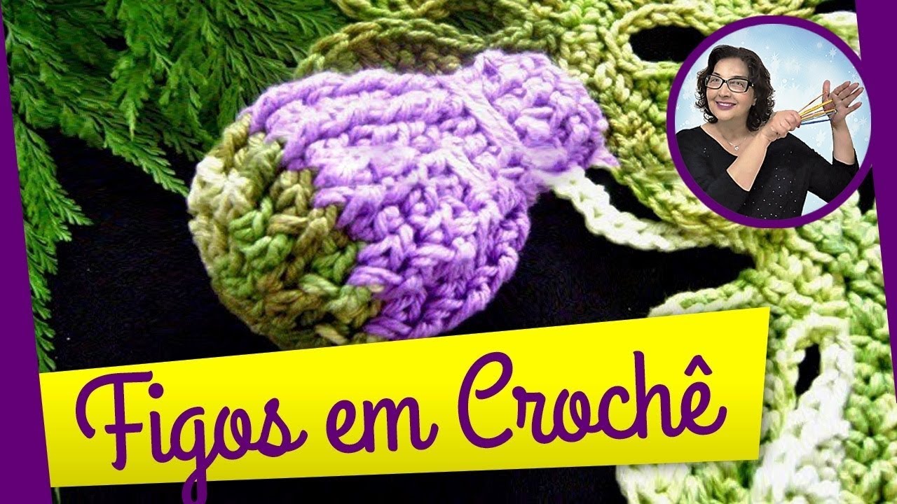 FIGOS NO AMIGURUMI - FRUTAS EM CROCHE