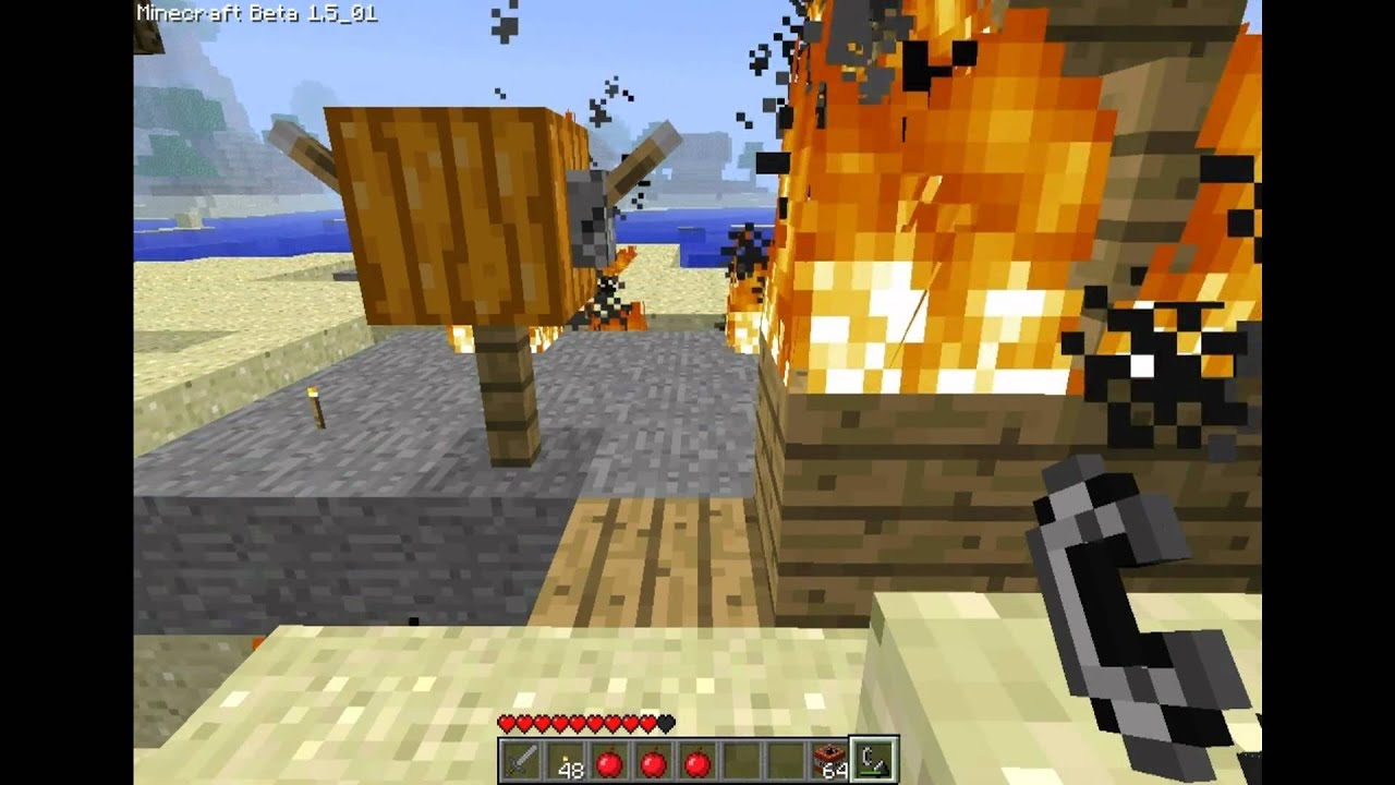 Minecraft: The Cursed Town custom map (part 1)
