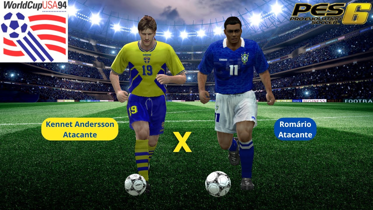 🏆⚽️World Cup 1994  Suécia x Brasil
