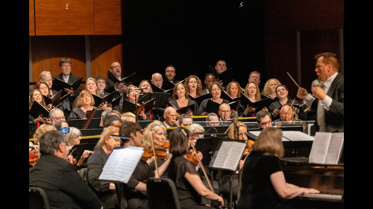 Folsom Lake Symphony - Sacramento Master Singers - A Silence Haunts Me by Jake Runestad