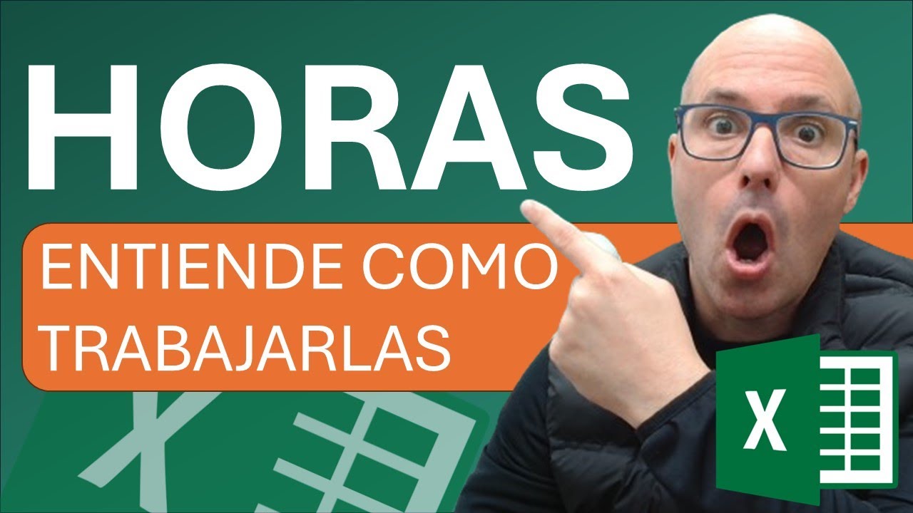 ✅ Como TRABAJAR LAS HORAS en Excel, CALCULAR, Sumar, restar y formatos