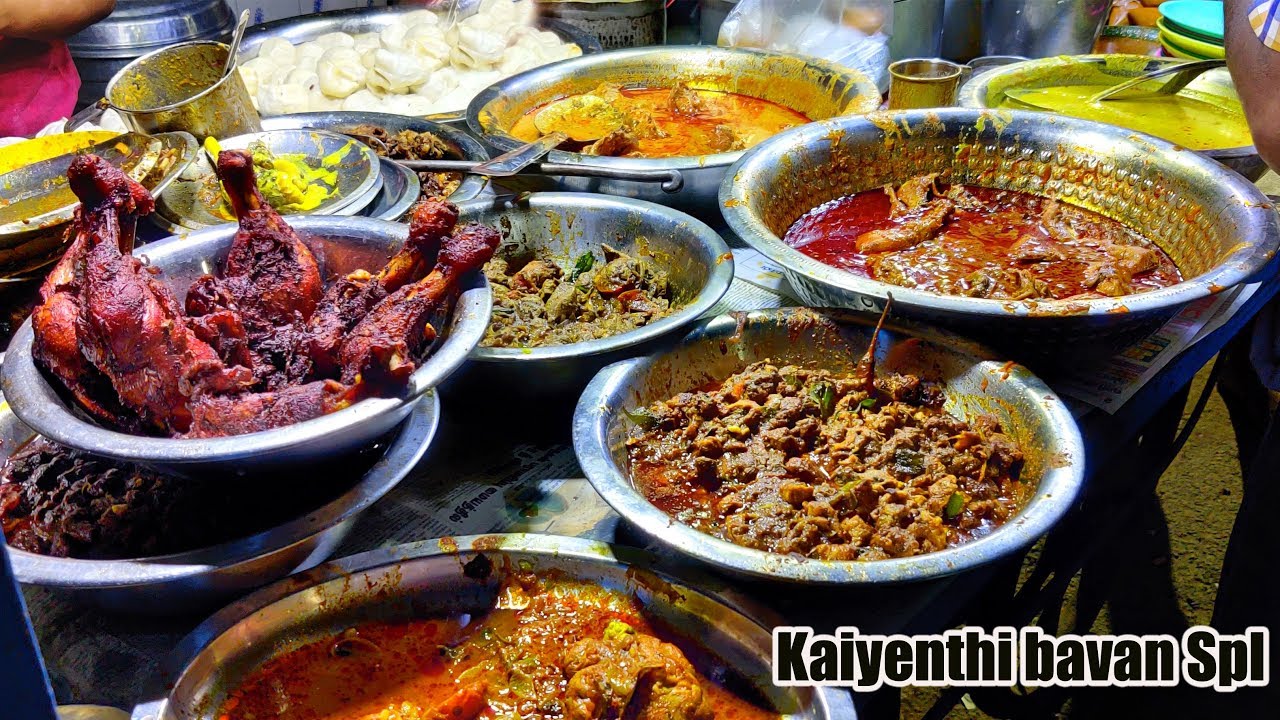 வெறித்தனமான கறி வண்டி - Jinna Bai Kadai - T Nagar - Chennai street Food