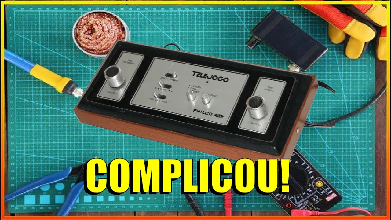 CONSERTE COMIGO - COMO SE FAZ AV MOD NO TELEJOGO PHILCO??