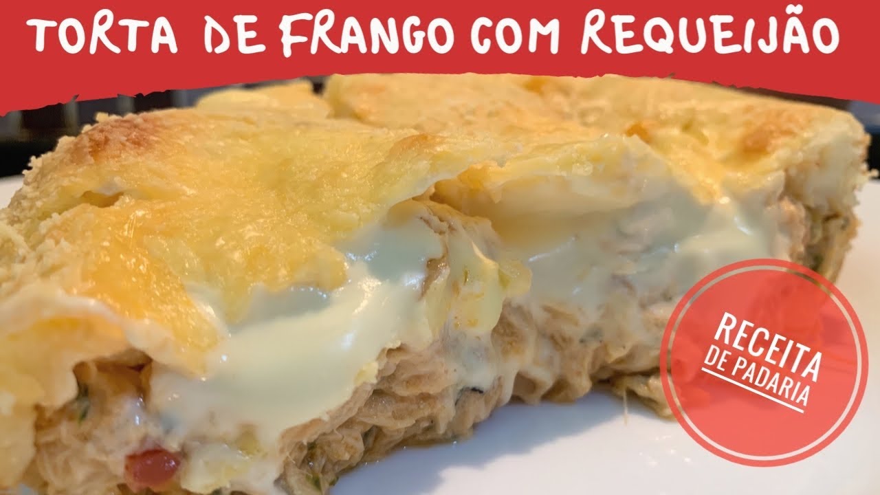 INCRÍVEL TORTA DE FRANGO COM REQUEIJÃO | TORTA FÁCIL E RÁPIDA | TORTA SALGADA