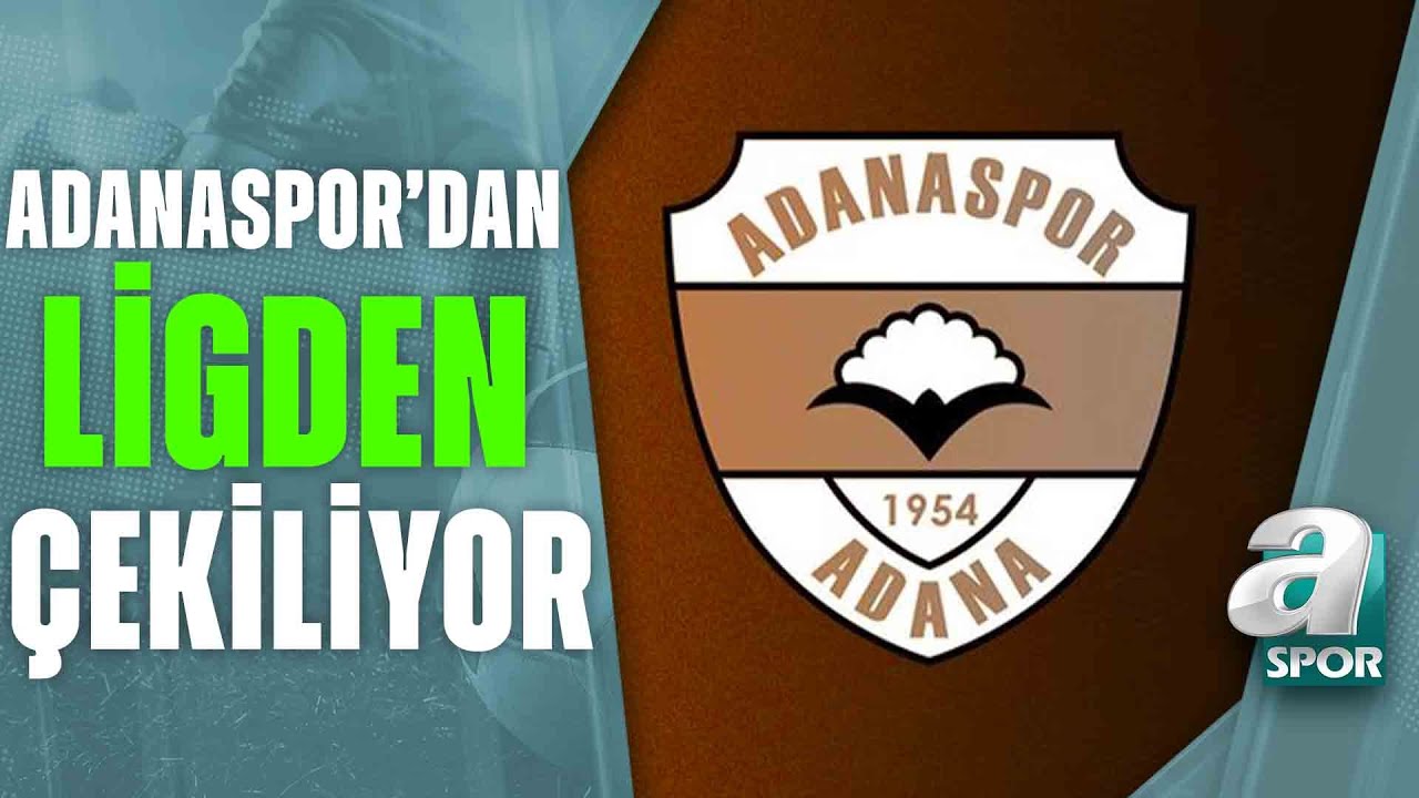 Adanaspor'dan Ligden Çekilme Kararı! Adanaspor Başkanı Bayram Akgül A Spor'a Açıklamada Bulundu