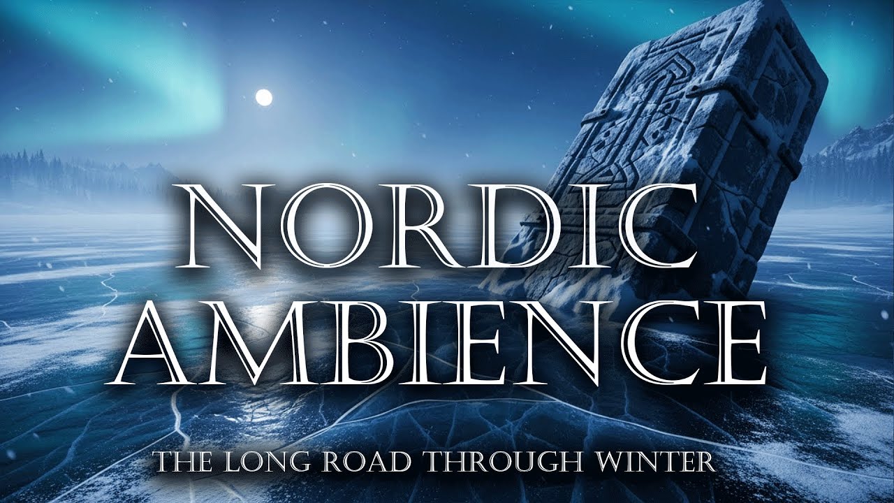 The Long Road Through Winter – Skyrim-Inspired Ambience for Sleep, Study, Focus & Relaxation 3 Hours