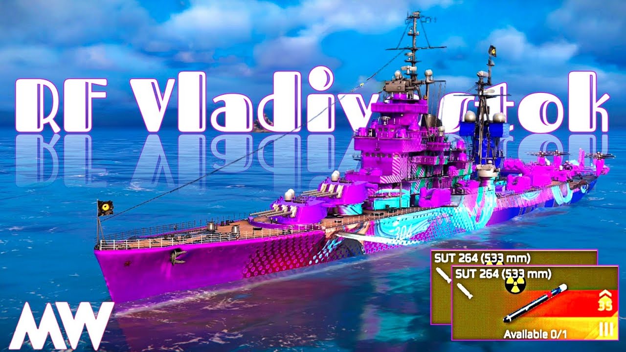 2x SUT 264☢️ Torpedoes Launched From Vladivostok – Enemy Evades Perfectly Modern Warships!