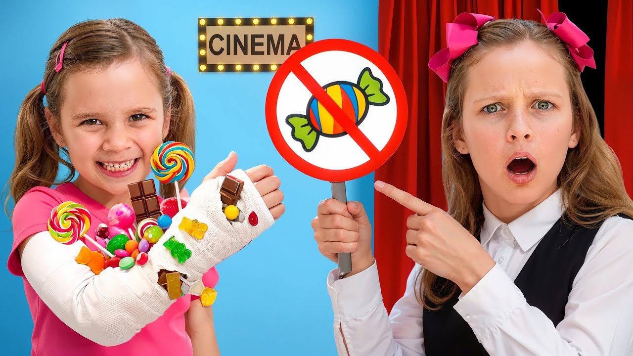 حساسية الحلوى، مايا تتعلم تأكل فواكه