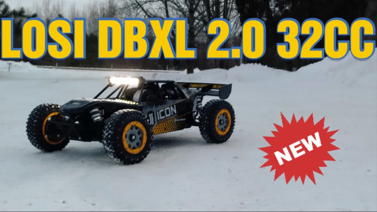 THE NEW LOSI DBXL 2.0 32cc UNBOXING AND FIRST RIP